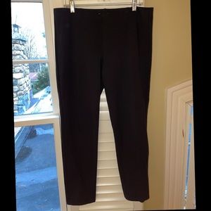 Eileen Fisher Viscose Pant Size Large Black